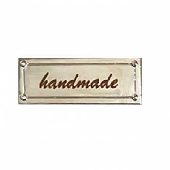 Handmade metal tag, (0605)